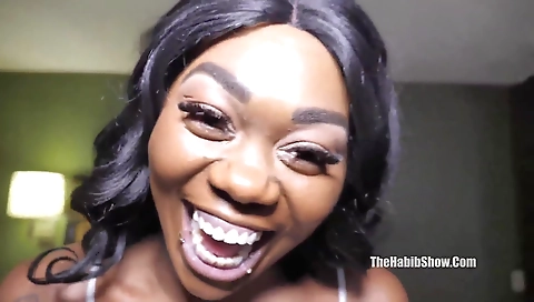 Teenie gets fucked by a black dude with a huge cock