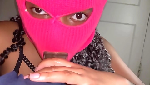 Teen gets her tits pulled and deepthroated by a big cock