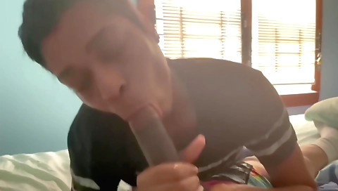 Ebony babe gives me a good hardcore ride in my mouth