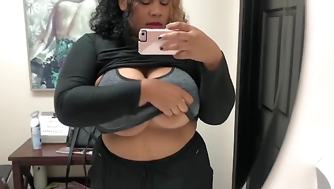 Ebony solo compilation with big tits and hairy bodies