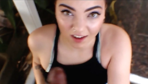 Aries ackerman is on the poolside with her boyfriend