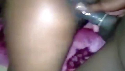 Ebony babe with big tits and a big ass getting screwed