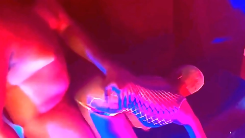 Black ebony milf fucks her step daddy with a big cock doggie