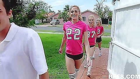 Penalty Cum Shot With Aspen Celeste, Riley Star And Ricky Spanish