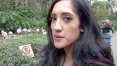 Chloe Amour - A Big Smile On A Date At The