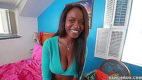 Ebony Lesbian First Cock Experience! - Jezabel Vessir