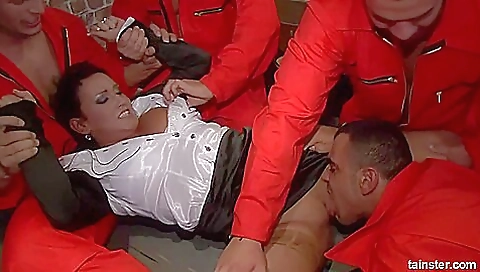 Prison Pussy Break 1 - Cam 2 With Dominno, Angelica Heart And Carmen Black