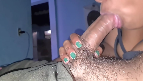 Big cock in my mouth and mouth in a homemade video